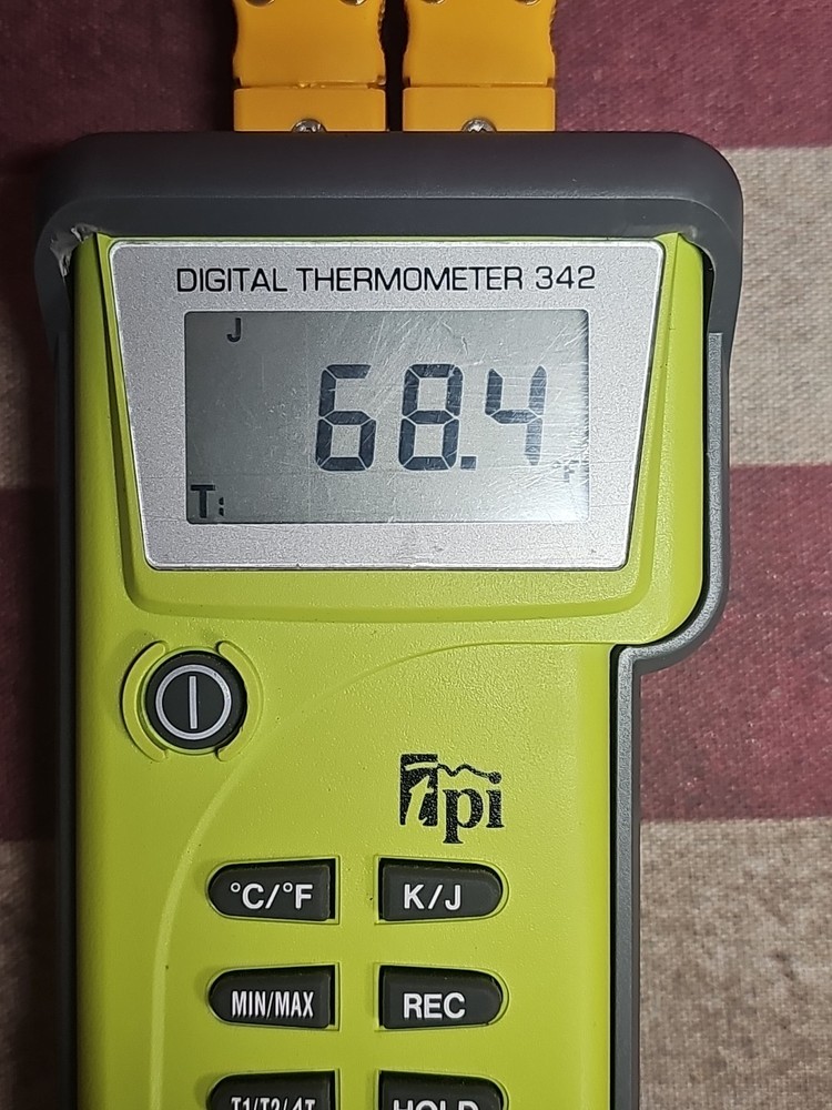 Digital Thermometer TPI 342 Tested