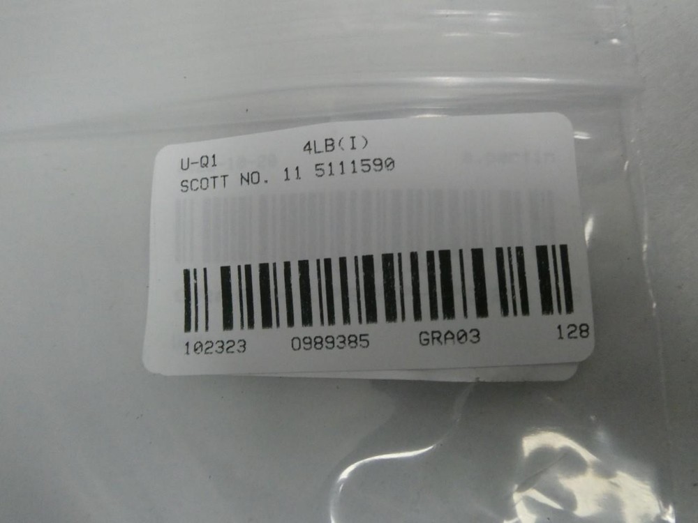 Scott NO. 11 5111590 Gas Regulator