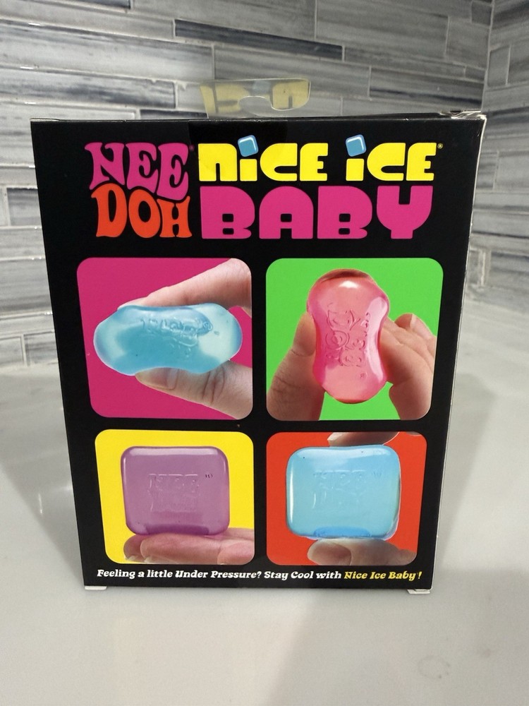 Viral Nee Doh Nice Ice Baby Mini Solid Squishy Toy *Fast Shipping*