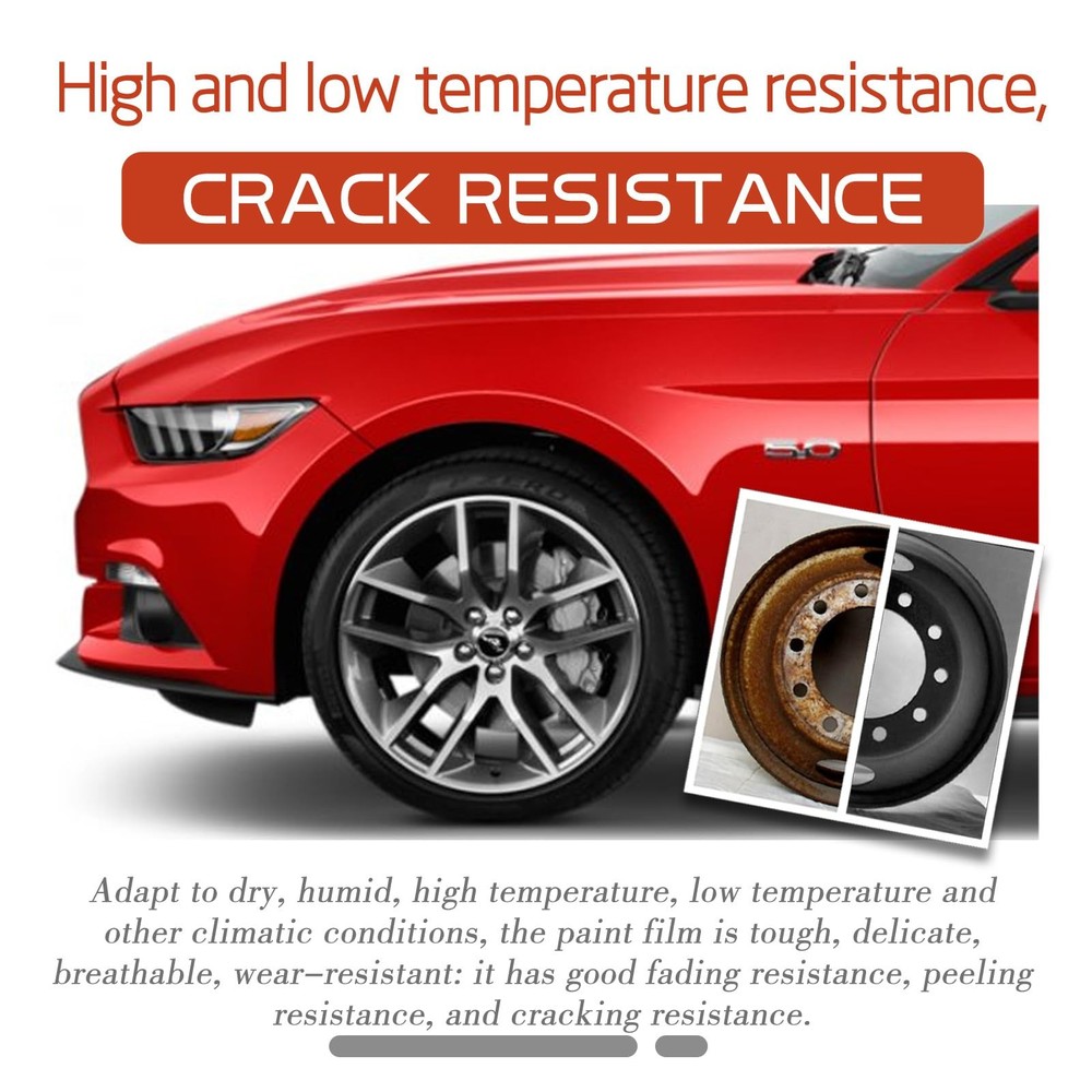 Rust Conversion Agent 300g, Multi-Functional Anti-Rust Paint, Water-Based Met...