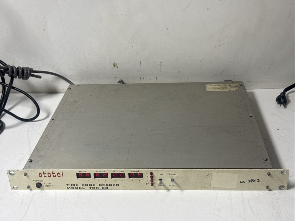 Vintage Skotel Time Code Reader Model TCR-80