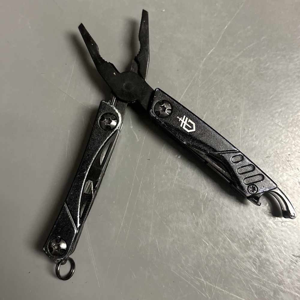 Gerber Dime Pocket Knife Keychain Multi-Tool - Black