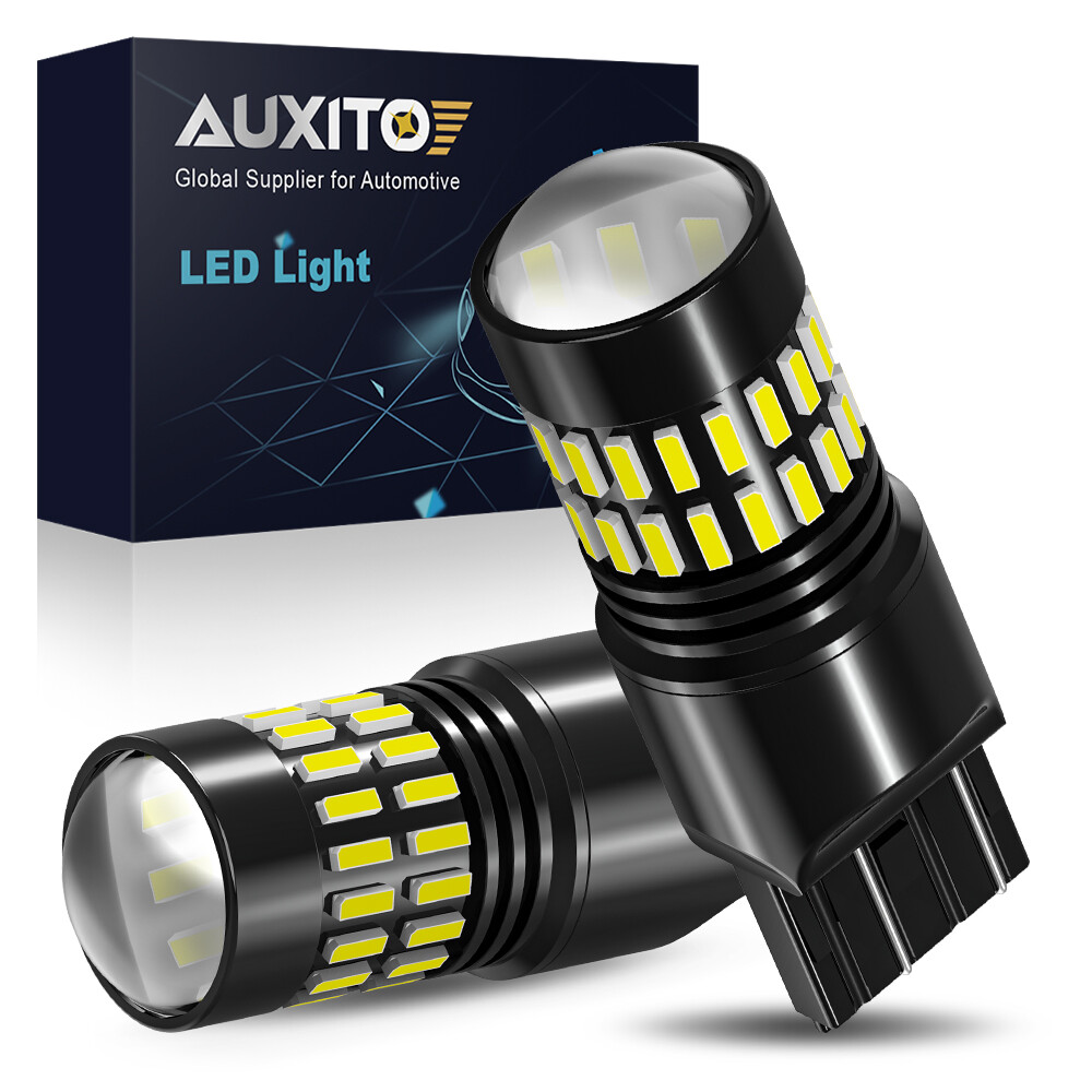 AUXITO 7440 7443 7444 LED Backup Reverse Back Up Light Bulbs Super Bright White