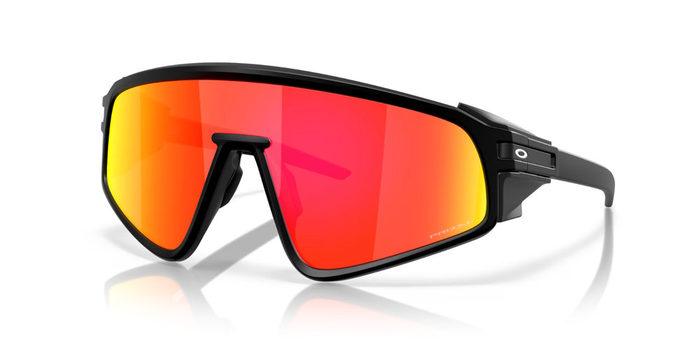 Oakley LATCH PANEL Sunglasses OO9404-1635 Matte Black Frame W/ PRIZM Ruby Lens