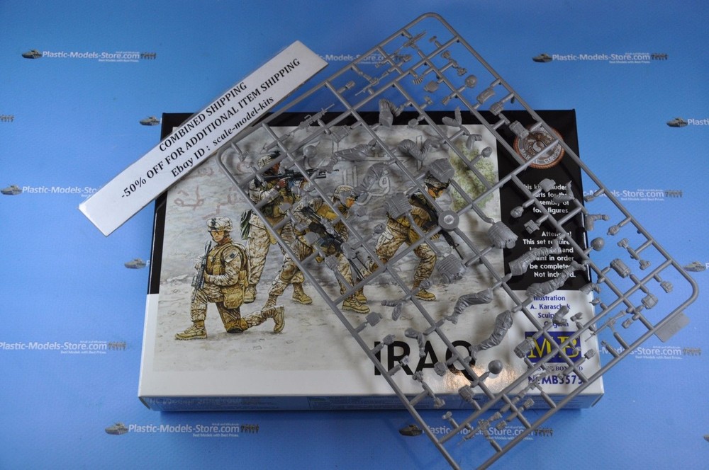 Master Box 3575 Events. Kit #1 US Marines 1/35