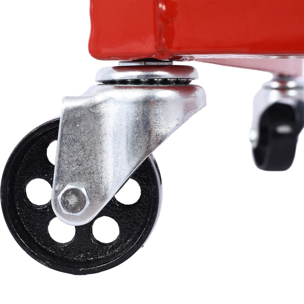 1500lbs ATV Motorcycle Engine Stand Cradle Shop Dolly Adjustable Width & Height