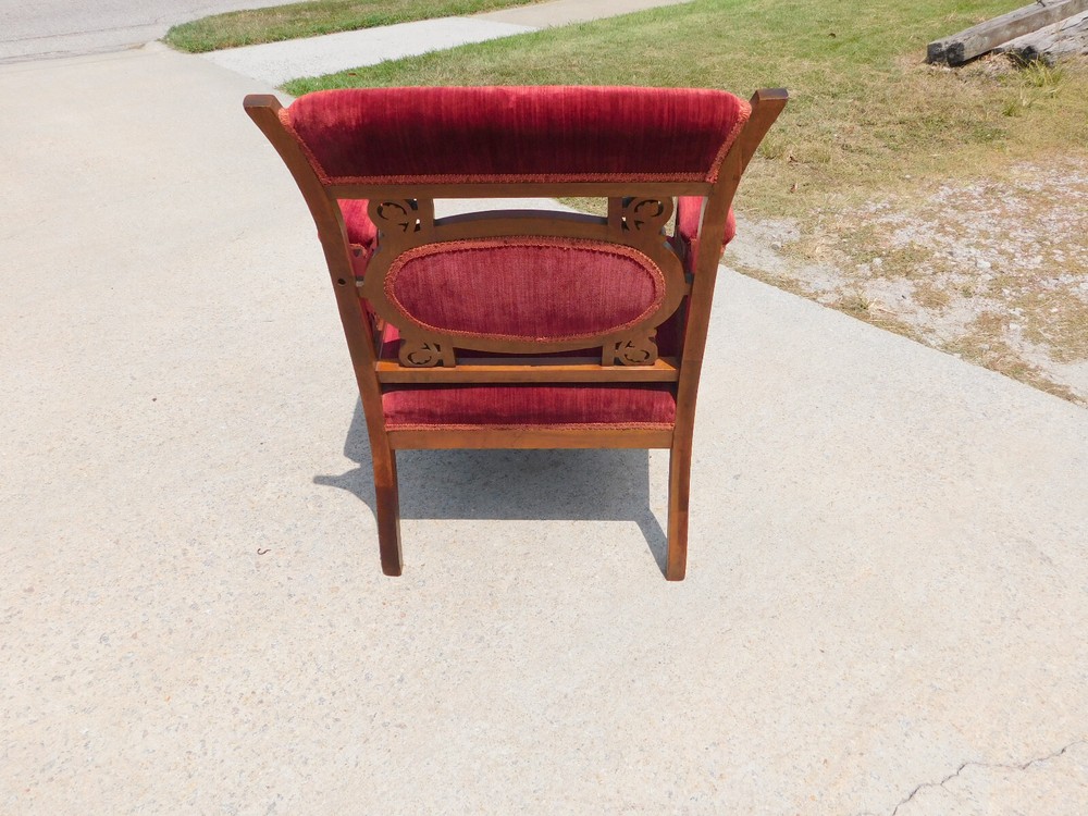 Victorian Parlor /Side Chair~~Pierced Carved