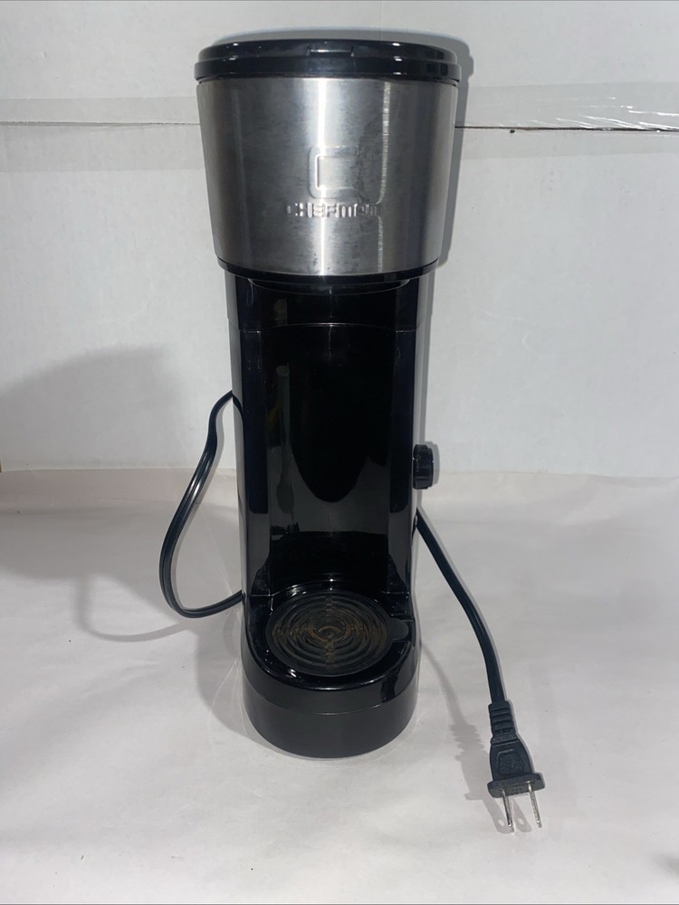 Chefman Instabrew Single Serve Coffee Maker, 14 Oz/Missing Ground Coffee Filter