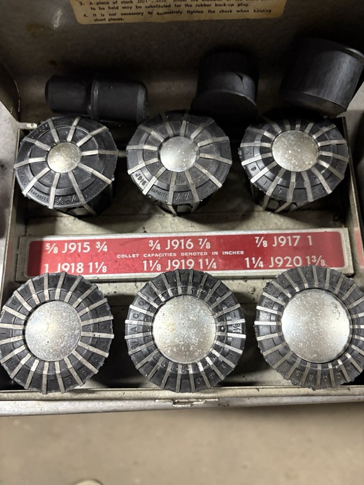 JACOBS RUBBER FLEX COLLETS