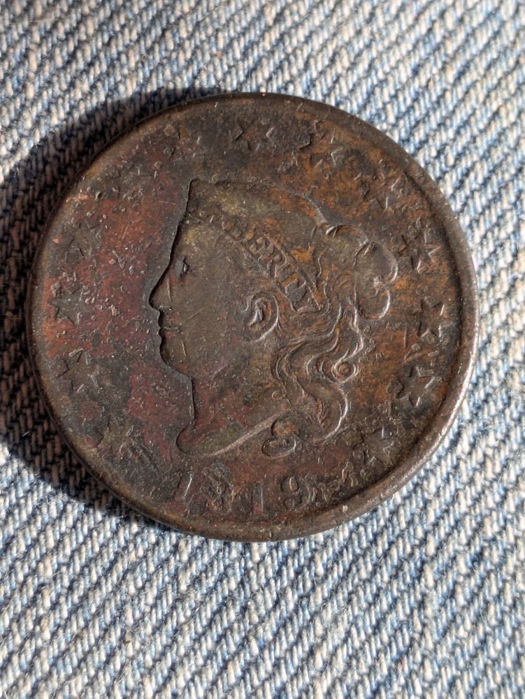 1819 Large Cent ! Check It Out