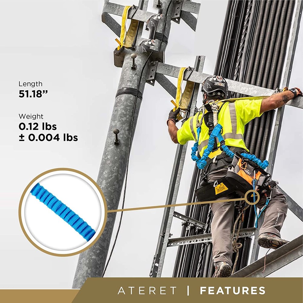 Palmer Safety Tool Lanyard w/ Single Carabiner & Adjustable Loop End, Maximum...