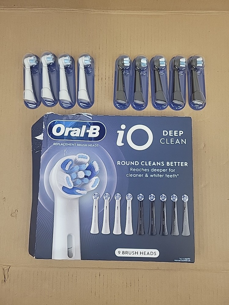 Oral B IO Deep Clean 9 Replacement Brush Heads