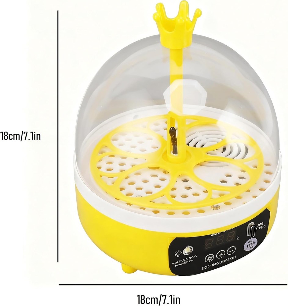 Incubators for Hatching Eggs, Egg Incubator with Automatic Egg Turning and Humid