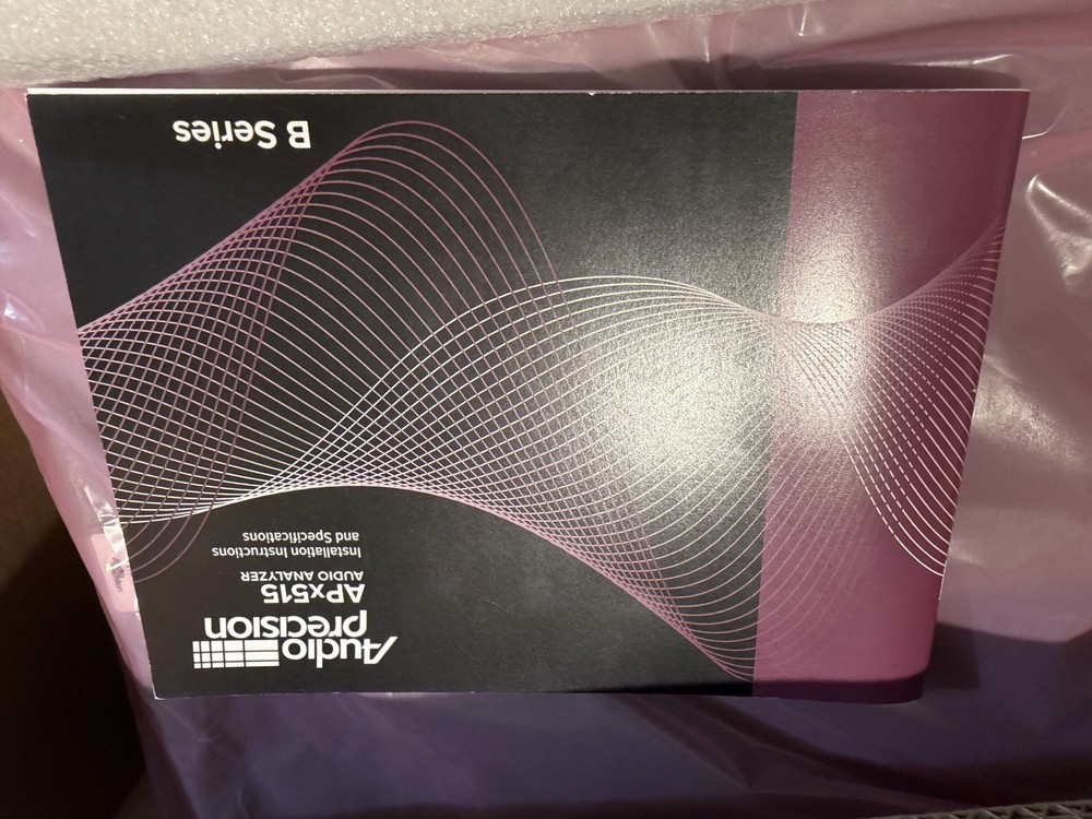 Audio Precision APx515 Audio Analyzer - B Series -