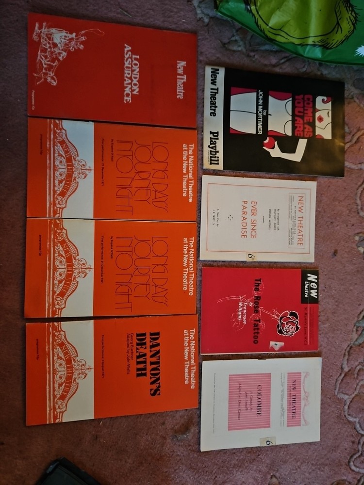 8 'New Theatre' Programmes