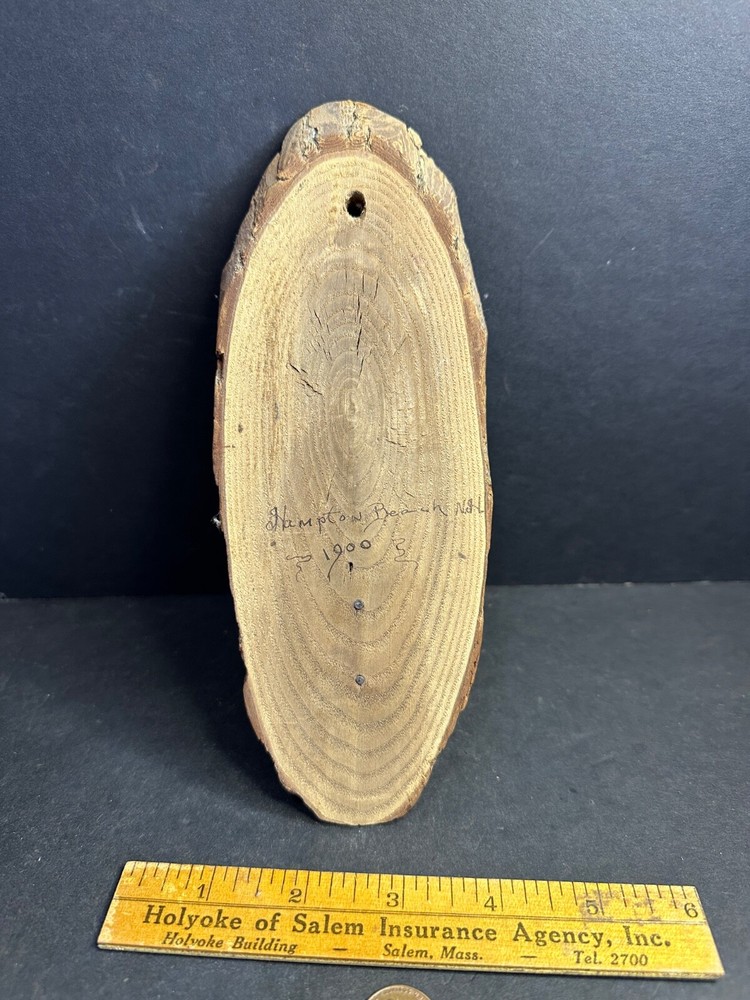 Antique 1900 Hampton Beach NH Match Safe