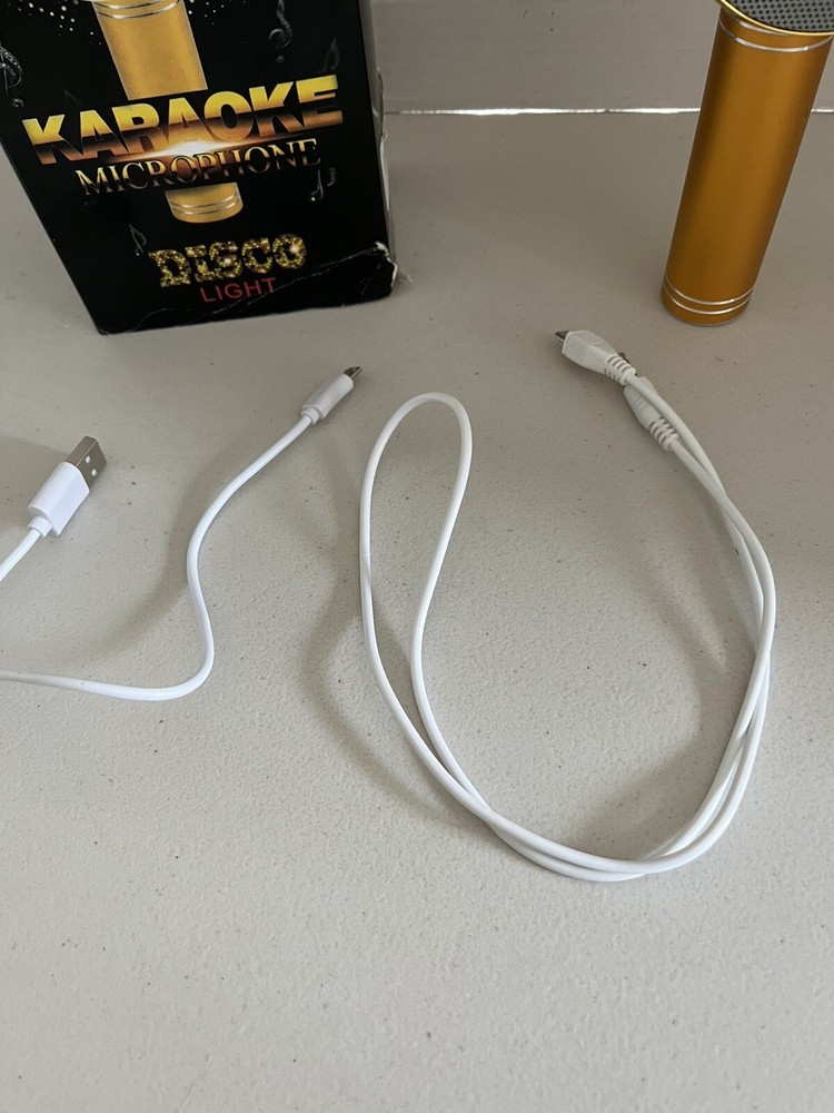 Handheld Ktv WS-668 Karaoke Microphone Plus Voice Controller TESTED WORKING