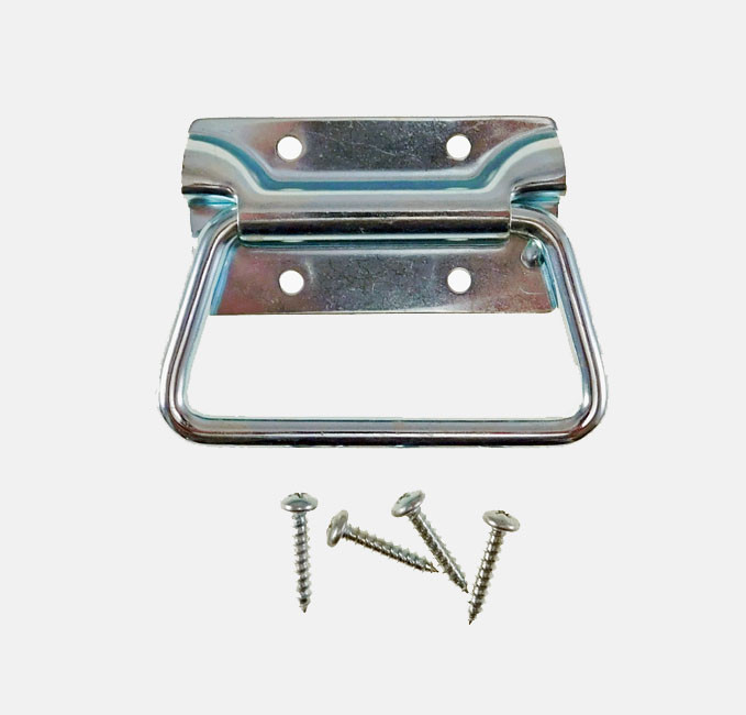 RELIABLE HARDWARE 0540 Surface Mount Chest Handle w/screws (ZINC)