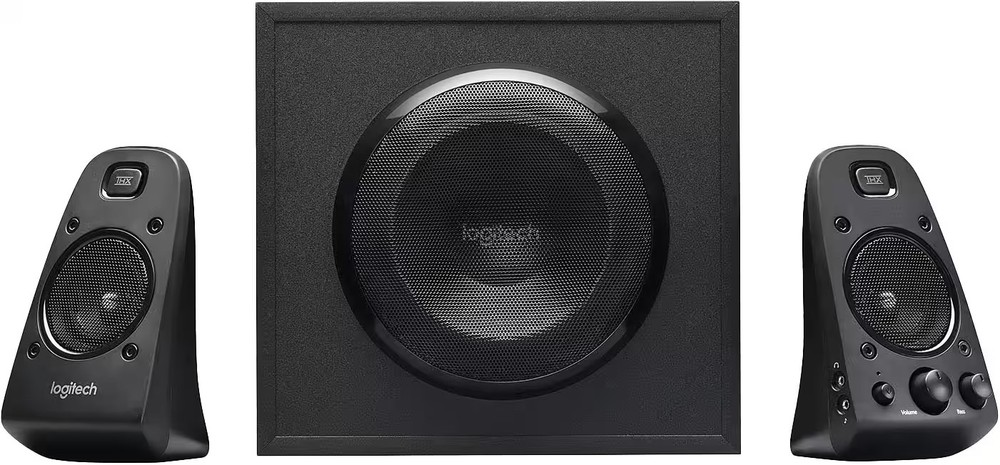 Logitech - Z623 2.1 Speaker System (3-Piece) for PC - Black