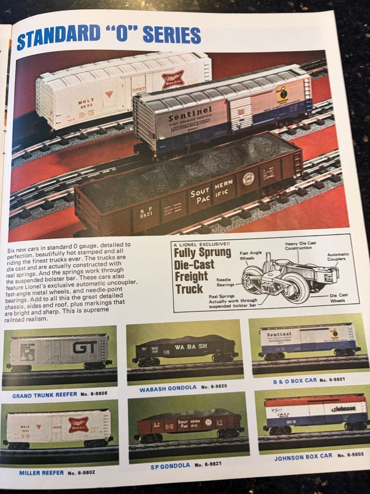 Lionel 1973 Model Train and Accessories Catalog