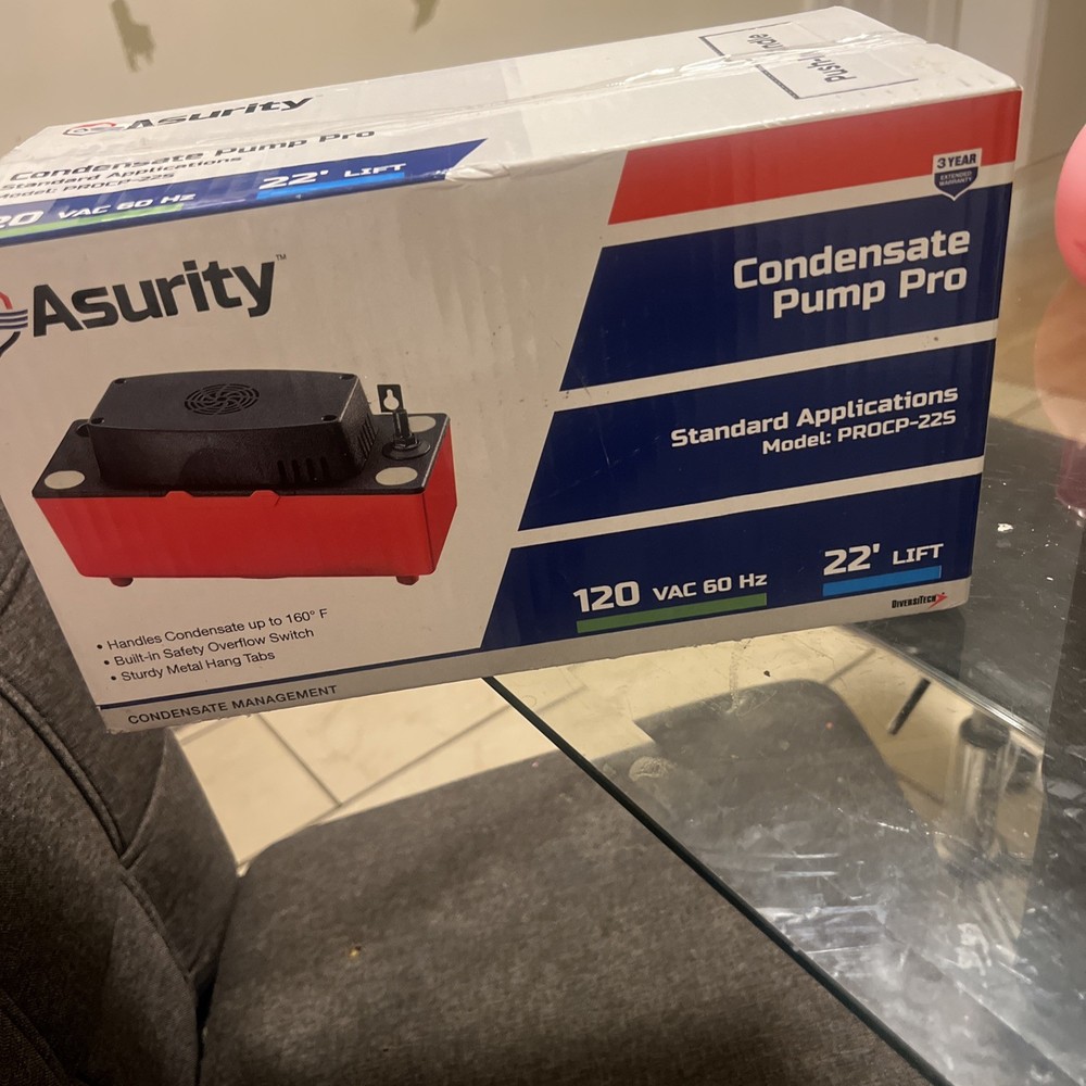 asurity condensate pump