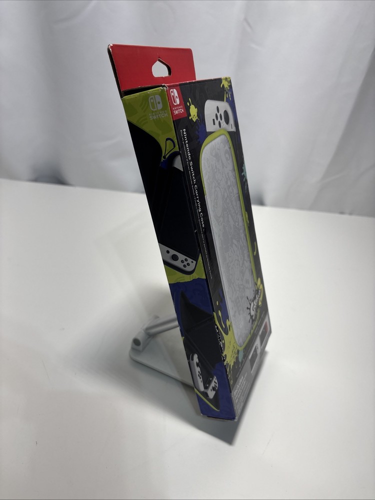 Nintendo Switch Case Splatoon 3 Edition New In Box Missing Screen Protector