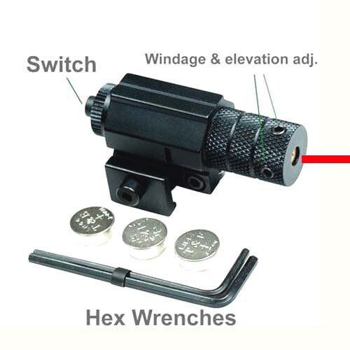 Tactical Compact Mini Red Dot Laser Sight