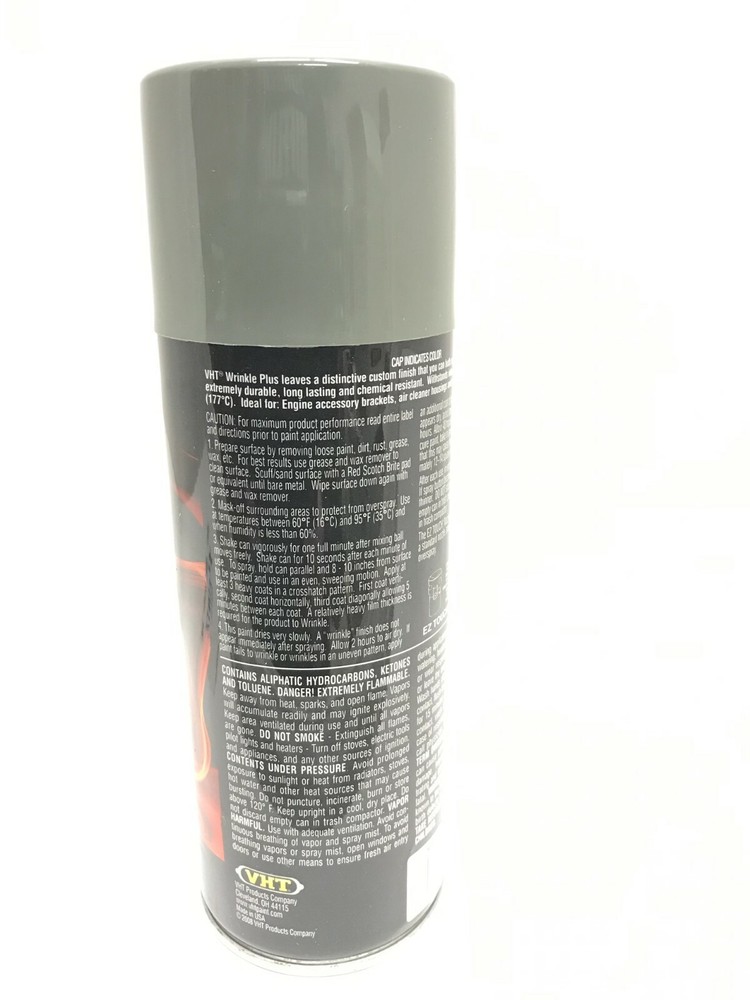 VHT SP205-6 PACK GRAY High Temperature Wrinkle Finish Durable Texture Coating