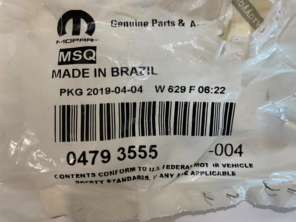 Mopar 4793555 Cigarette Lighter Mounting Ring