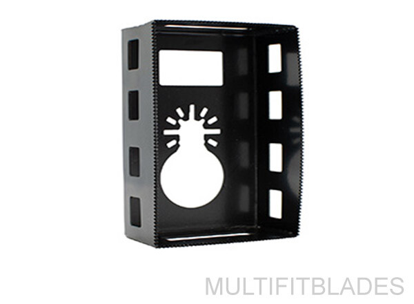 Quick Release Wall Outlet Box Cut-Out Blade- DeWalt, Porter Cable Multi-Tool Fit