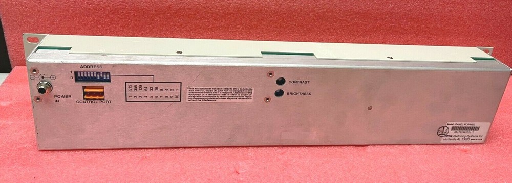 PESA RCP-MB2 CONTROL PANEL