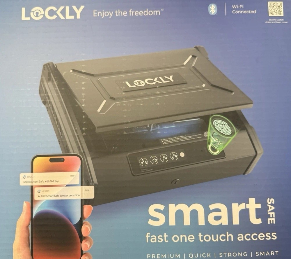 Lockly Smart Safe PGV528WMB