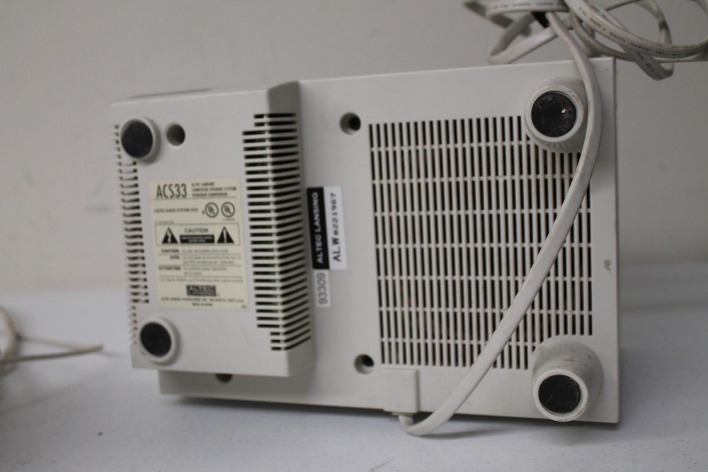 Altec Lansing ACS33 Multimedia Computer Surround Speaker System With Subwoofer