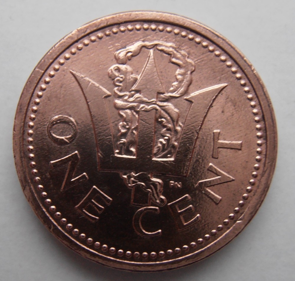 BARBADOS CENT 1996