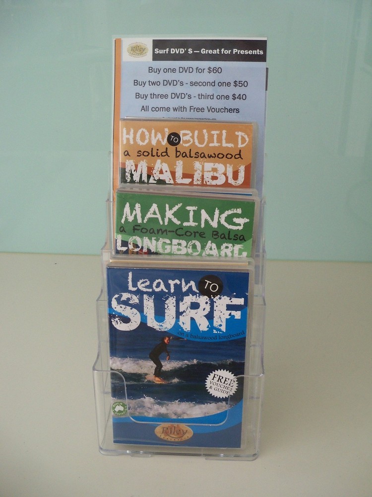 DVD - How to Make a Foam Core Balsawood Surfboard