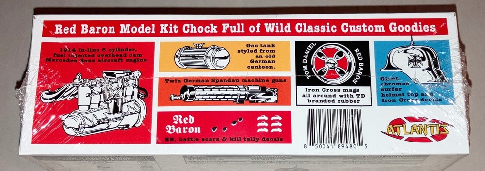 Atlantis Red Baron Tom Daniel 1:24 scale model car kit 6740
