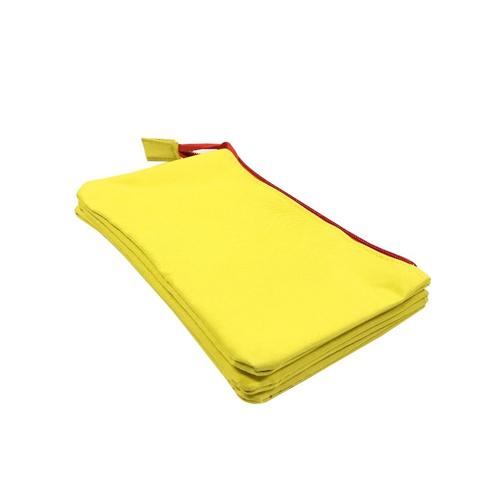 ® Three Layer Multifunctional Pencil Case Cosmetic Bag, Yellow