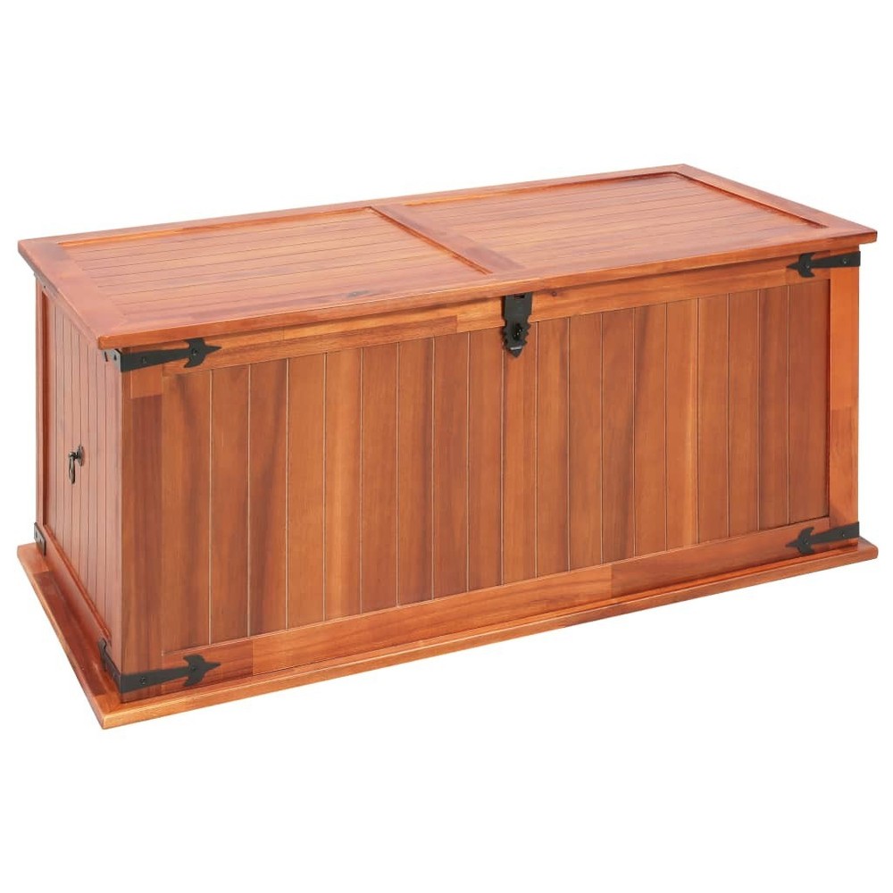 NNEVL Storage Chests 3 pcs Solid Acacia Wood