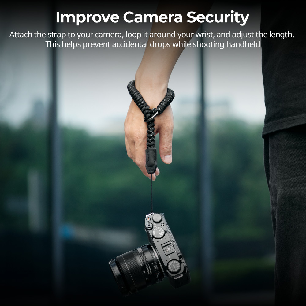 SmallRig Universal Camera Wrist Strap,Hand Strap, Adjustable Safety Strap 4881