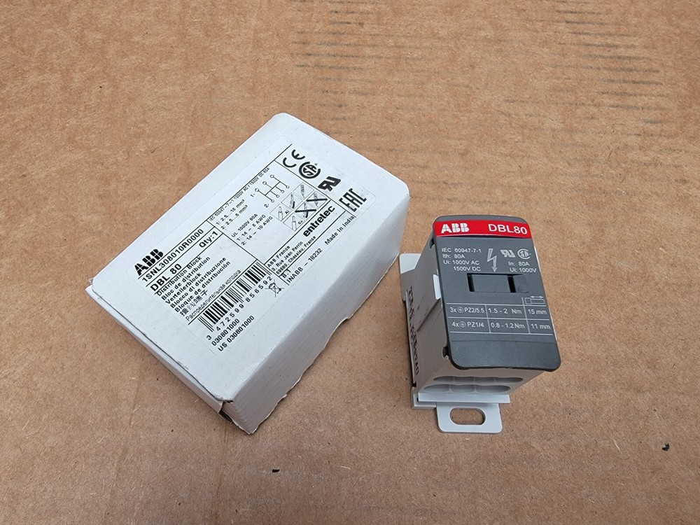 ABB - ABB Distribution Block - Part #: DBL80