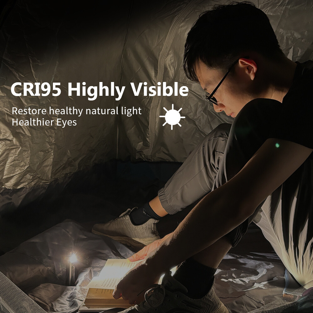 Trustfire Pro Flat EDC Flashlight Small Powerful with LED Light, UV, Green Laser