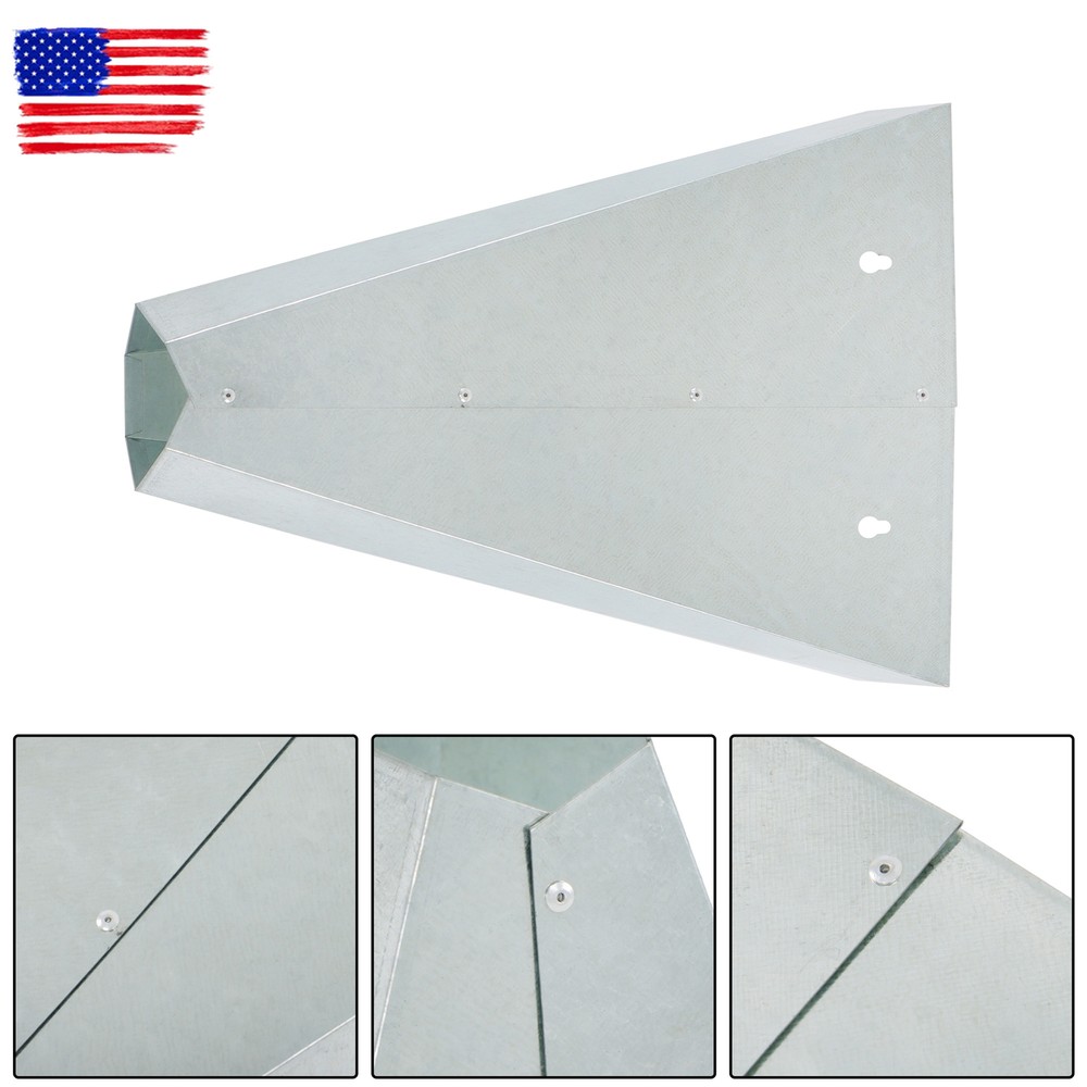 4×Metal Medium Chicken Cone Poultry Restraining and Processing Tool for Poultry