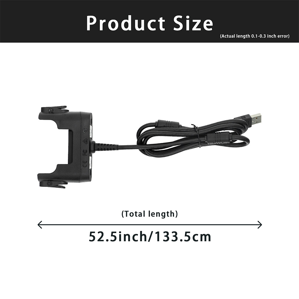 US USB Power Cable Charging Cable Replacement for Honeywell Dolphin CT40 XP