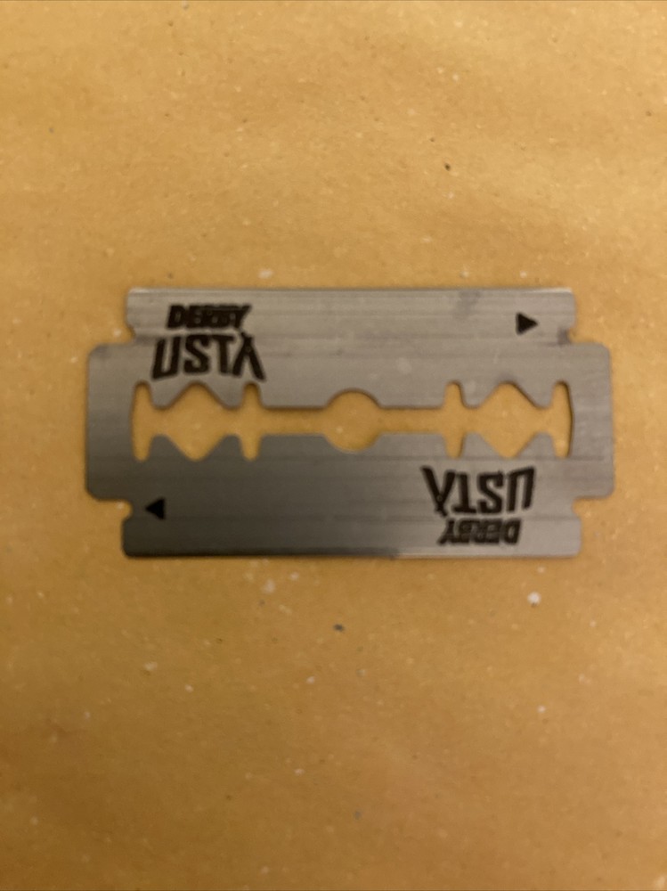 5 Double Edge Razor Blades, Derby Usta