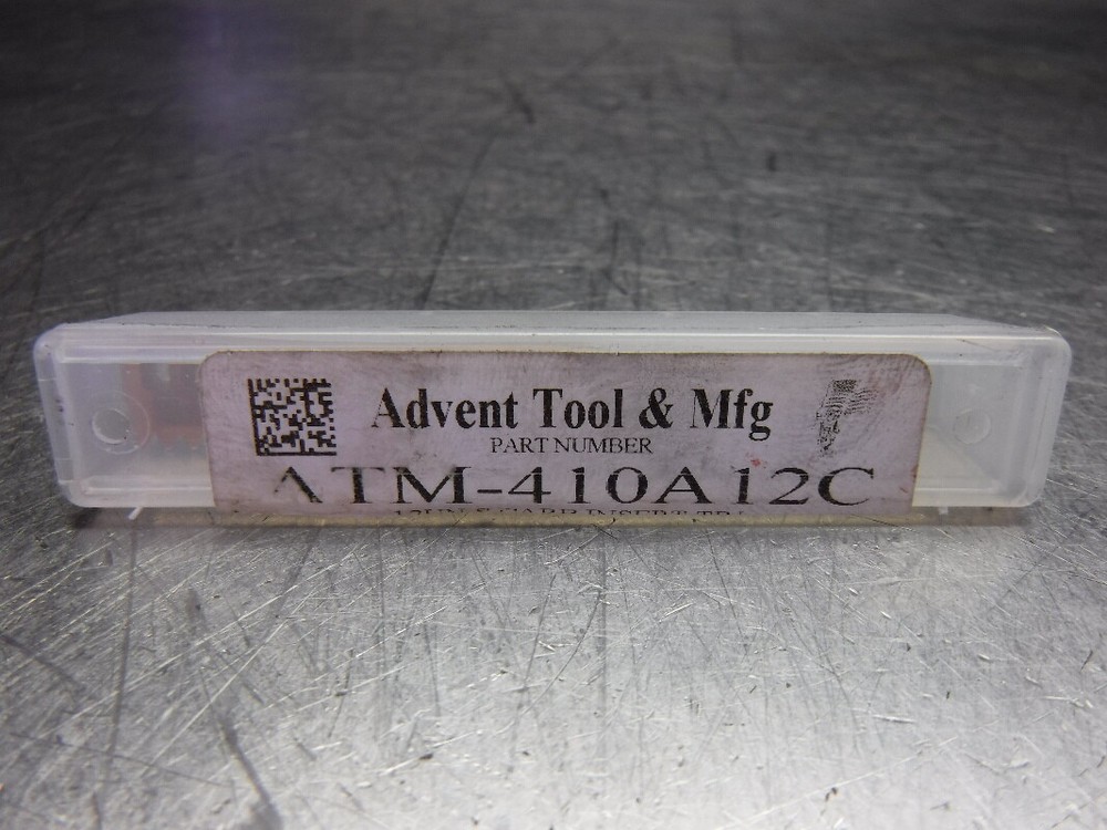 Advent Tool Carbide Thread Mill Insert QTY1 ATM-410A12C (LOC1777)