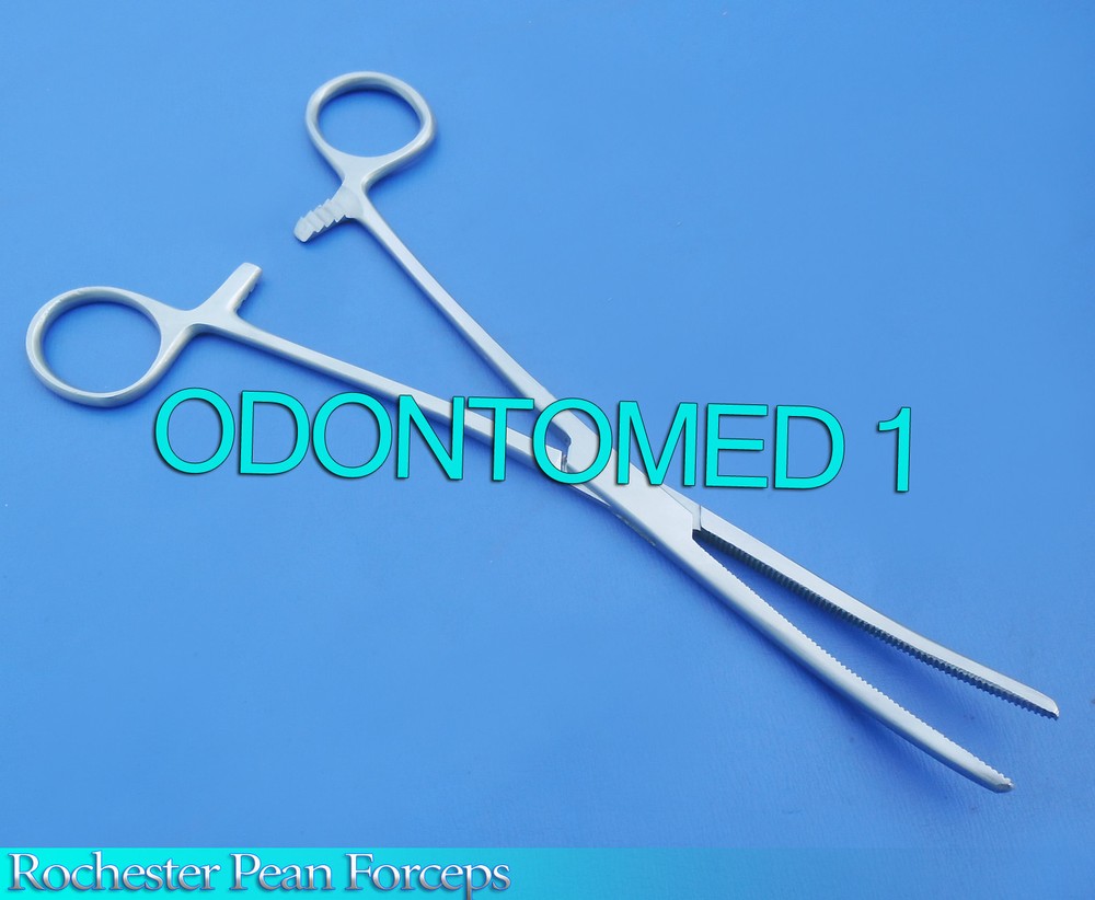 Rochester Pean Hemostat Locking Forceps 7" Cvd