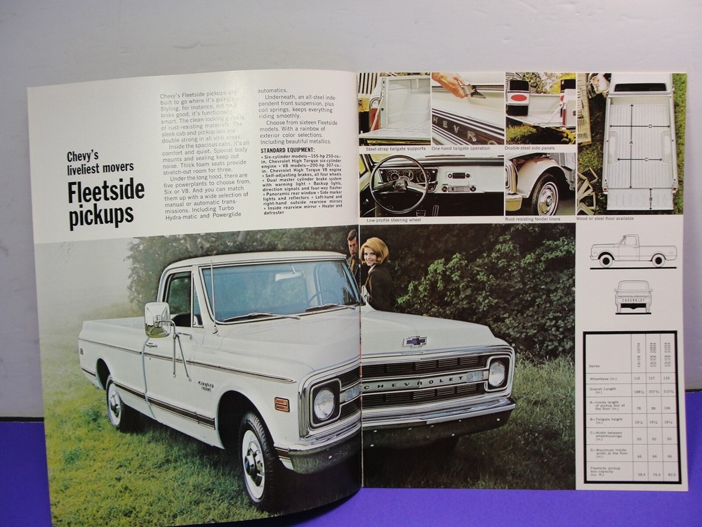 1970 Chevrolet Car Brochure