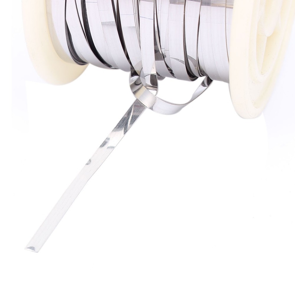 7.5Meter 24.6Ft 0.2x3mm Nichrome Flat Heater Wire for Heating Element