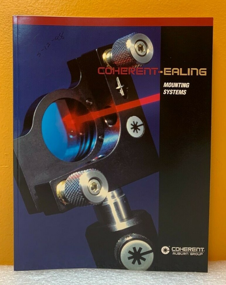 Coherent-Ealing 1998 Mounting Systems Catalog.