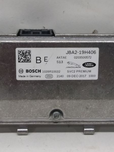 2018 Range Rover Velar Windshield Mounted Lane Keep Assist Camera J8A2-19H406BE